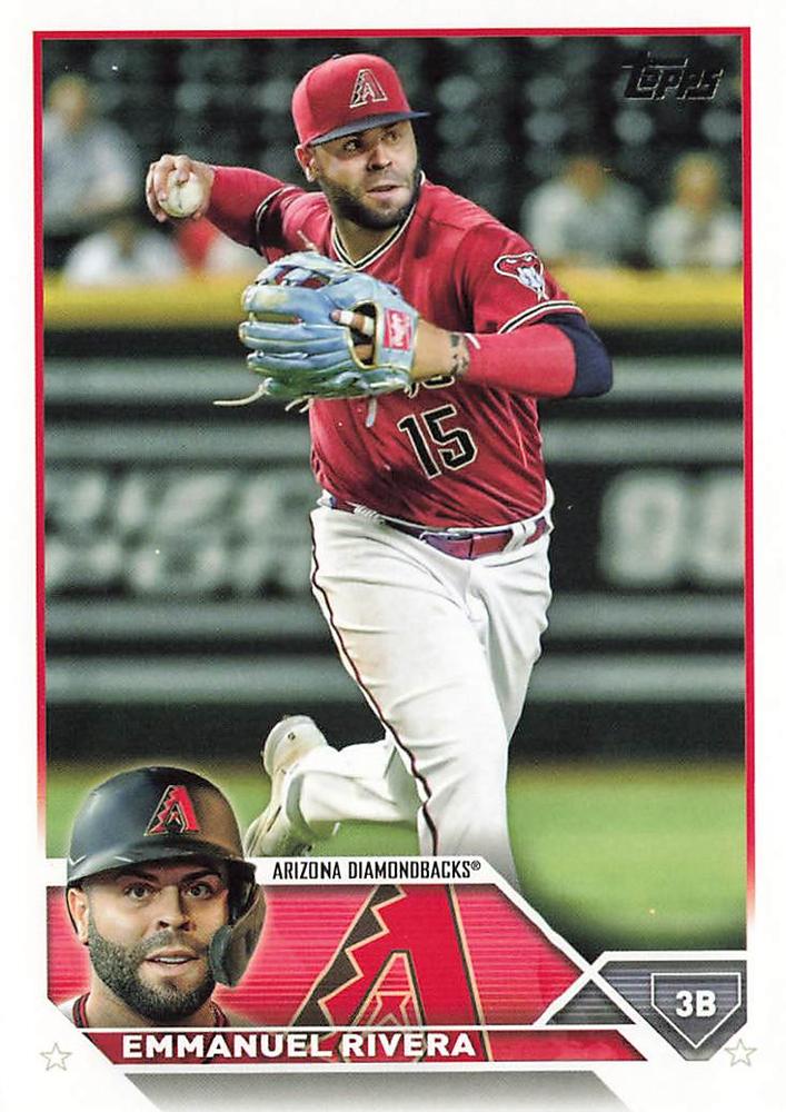 Emmanuel Rivera #431 Arizona Diamondbacks | 2023 Topps