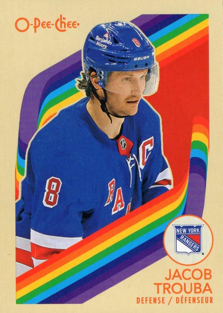 Jacob Trouba #431 New York Rangers | 2023-24 O-Pee-Chee Retro