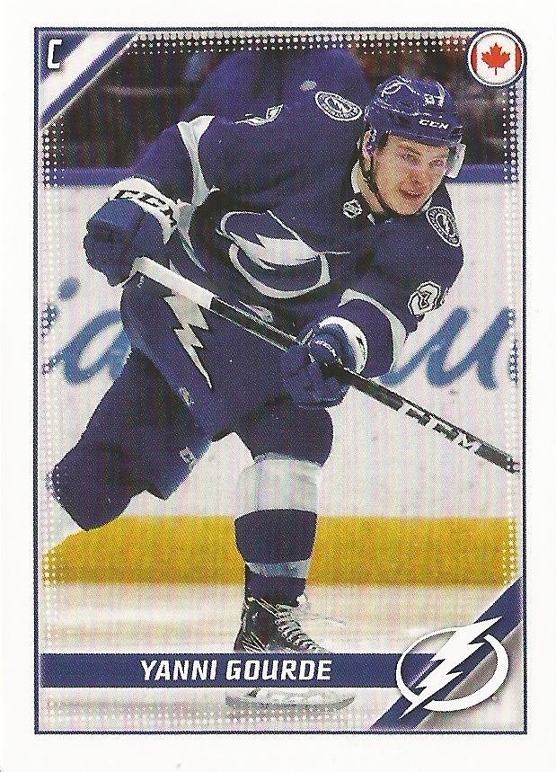 Yanni Gourde #432 Tampa Bay Lightning | 2019-20 Topps NHL Sticker Collection