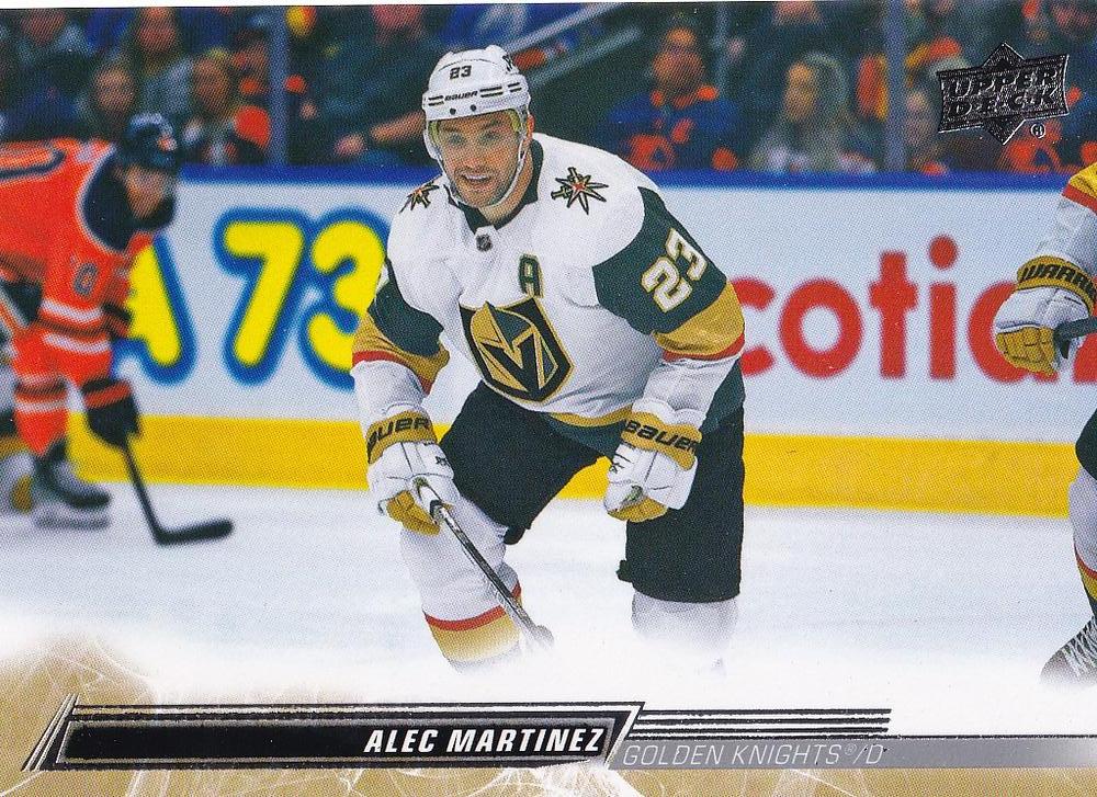 Alec Martinez #432 Vegas Golden Knights | 2022-23 Upper Deck