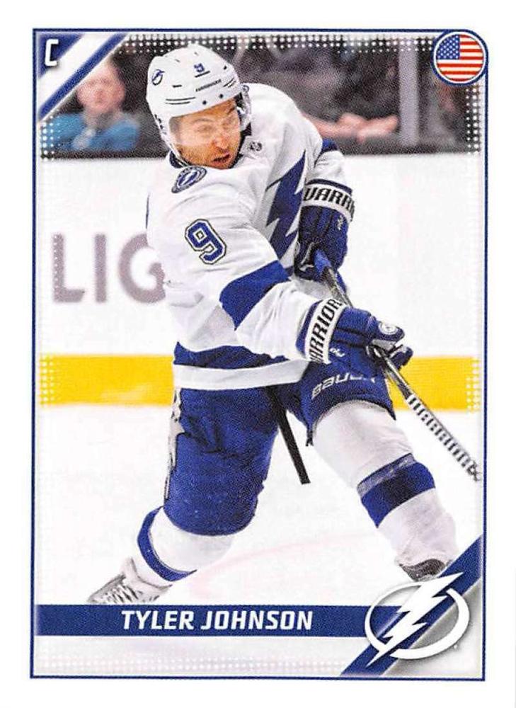 Tyler Johnson #433 Tampa Bay Lightning | 2019-20 Topps NHL Sticker Collection