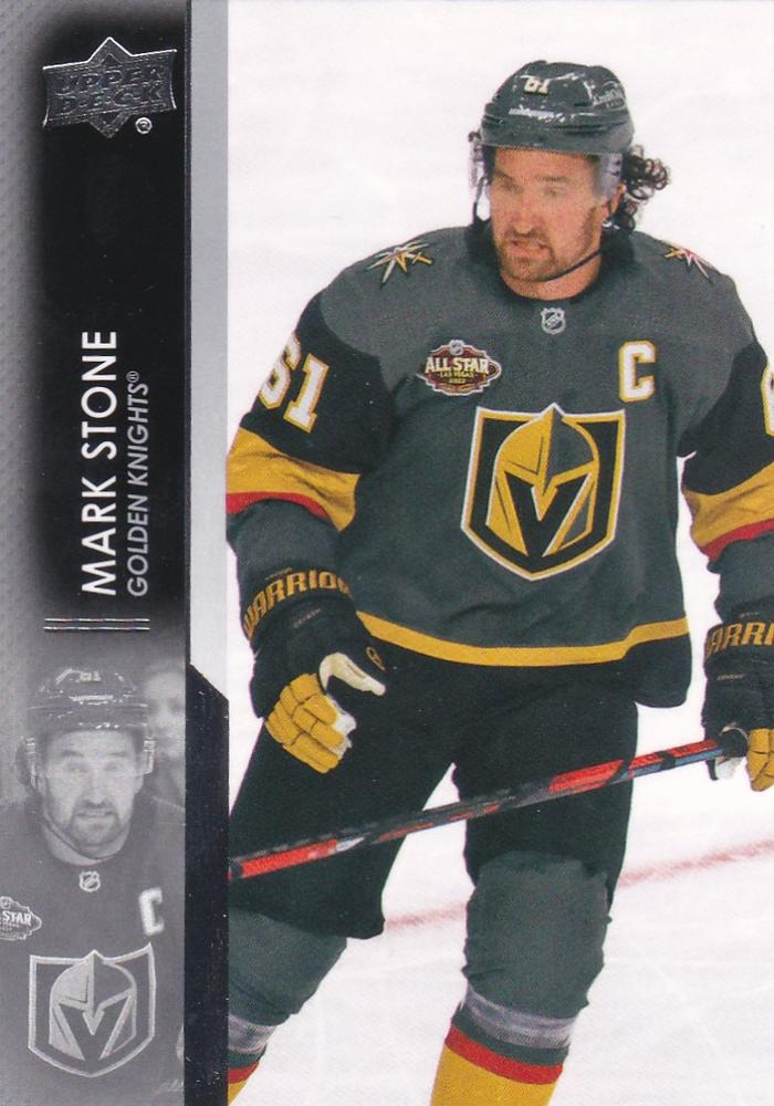 Mark Stone #433 Vegas Golden Knights | 2021-22 Upper Deck