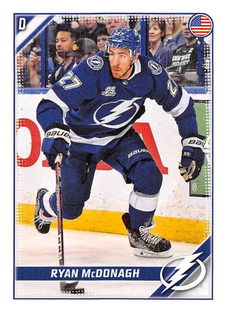 Ryan McDonagh #434 Tampa Bay Lightning | 2019-20 Topps NHL Sticker Collection