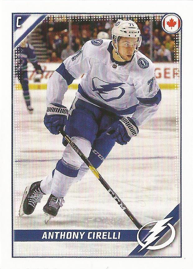 Anthony Cirelli #436 Tampa Bay Lightning | 2019-20 Topps NHL Sticker Collection