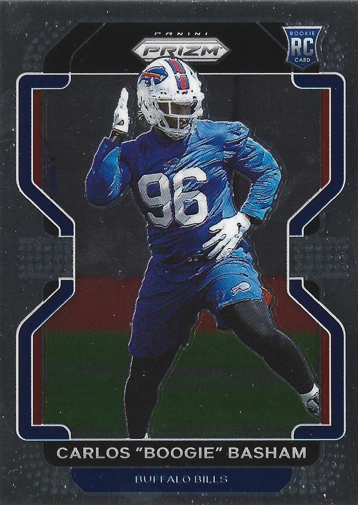 Carlos "Boogie" Basham #436 Buffalo Bills | 2021 Panini Prizm | NFL Football