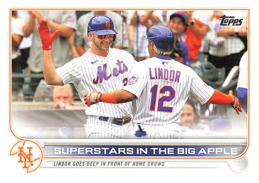 Superstars in the Big Apple #436 New York Mets | 2022 Topps
