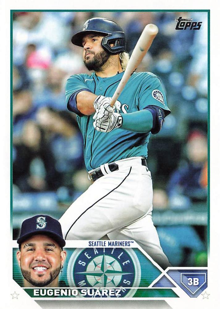 Eugenio Suárez #436 Seattle Mariners | 2023 Topps