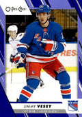 Jimmy Vesey #436 New York Rangers | 2023-24 O-Pee-Chee Blue Border
