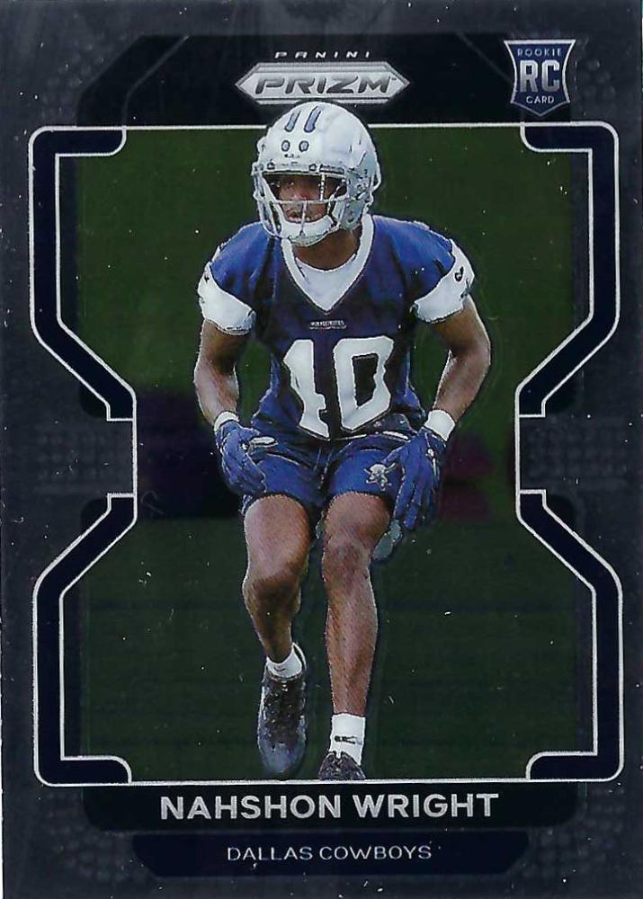 Nahshon Wright #438 Dallas Cowboys | 2021 Panini Prizm | NFL Football
