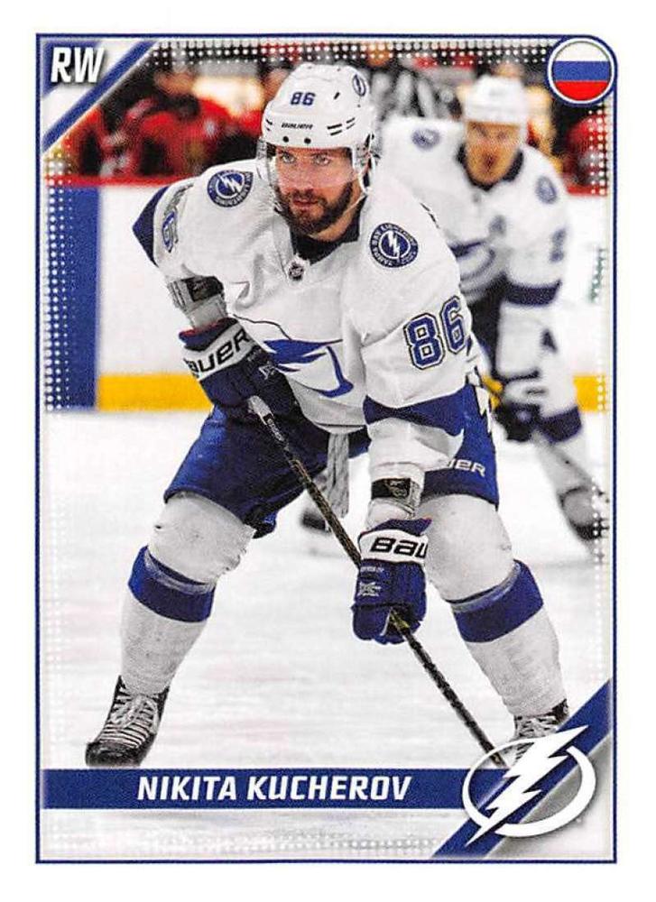 Nikita Kucherov #439 Tampa Bay Lightning | 2019-20 Topps NHL Sticker Collection