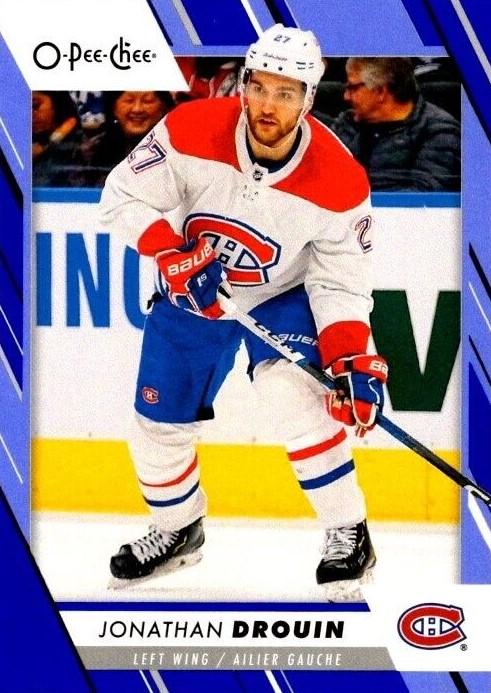Jonathan Drouin #439 Montreal Canadiens | 2023-24 O-Pee-Chee Blue Border