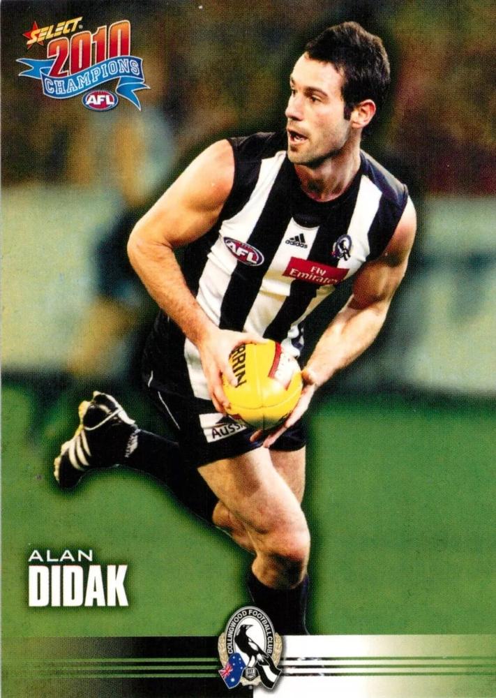 Alan Didak #43 Collingwood Magpies | 2010 Select AFL Champions