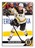 Danton Heinen #43 Boston Bruins | 2019-20 Topps NHL Sticker Collection