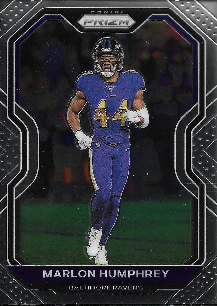 Marlon Humphrey #43 Baltimore Ravens | 2020 Panini Prizm | NFL Football