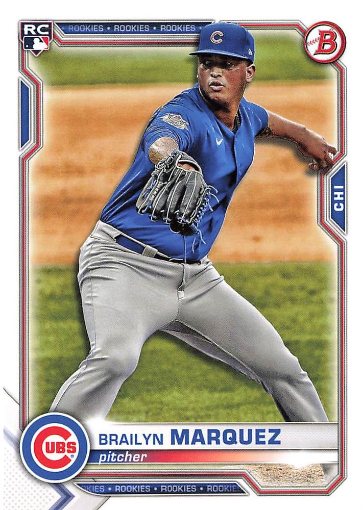Brailyn Marquez #43 Chicago Cubs | 2021 Bowman