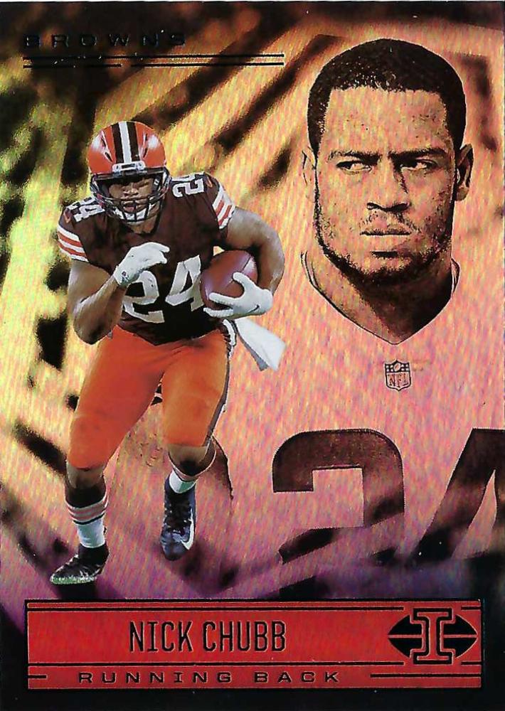 Nick Chubb #43 Cleveland Browns | 2021 Panini Illusions | NFL Football