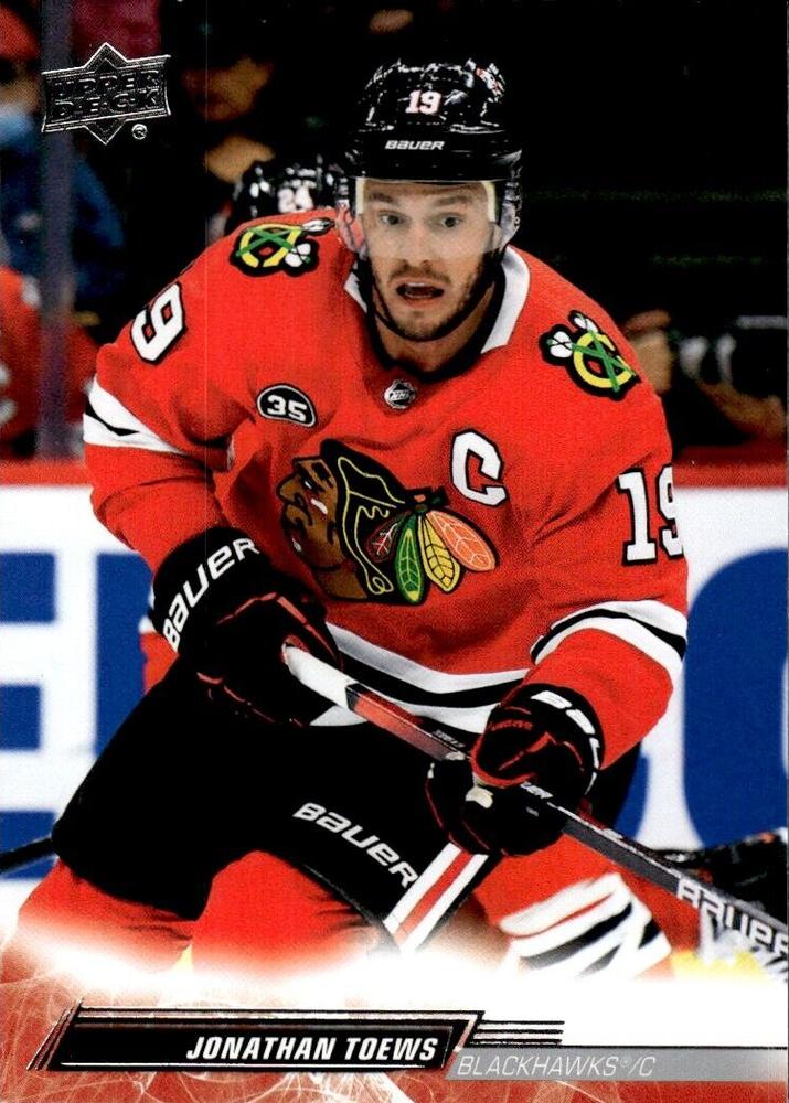 Jonathan Toews #43 Chicago Blackhawks | 2022-23 Upper Deck
