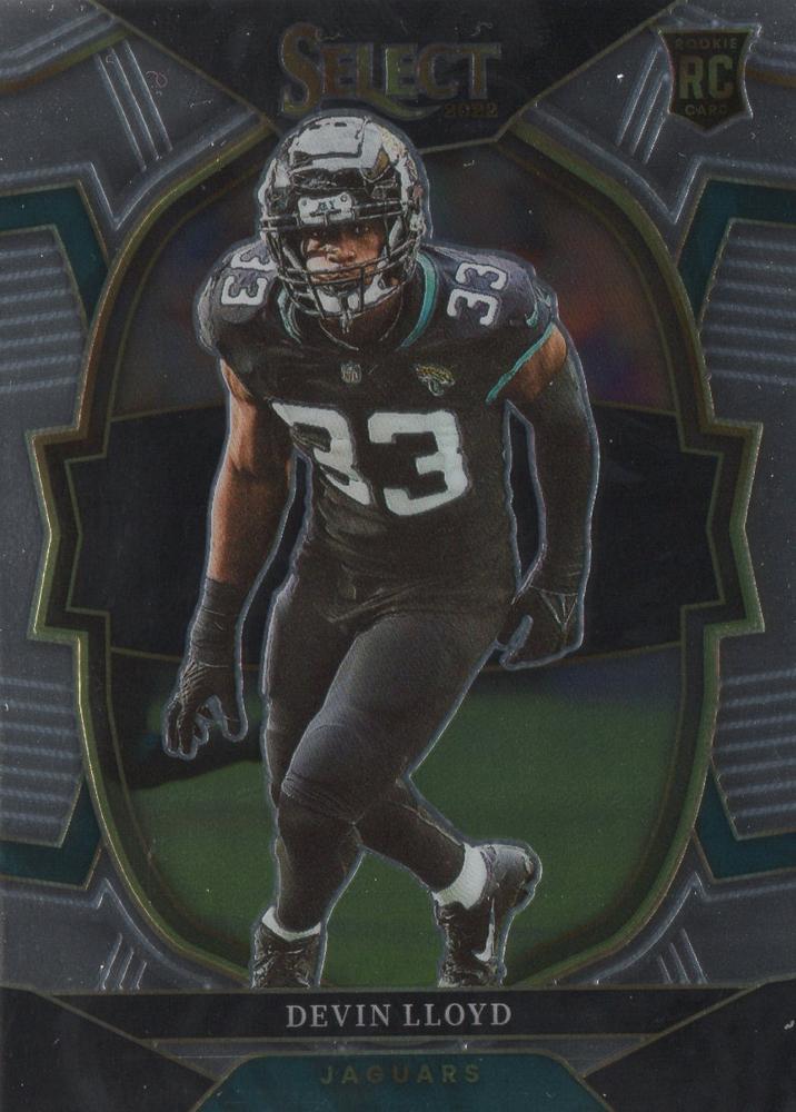 Devin Lloyd #43 Jacksonville Jaguars | 2022 Panini Select | NFL Football
