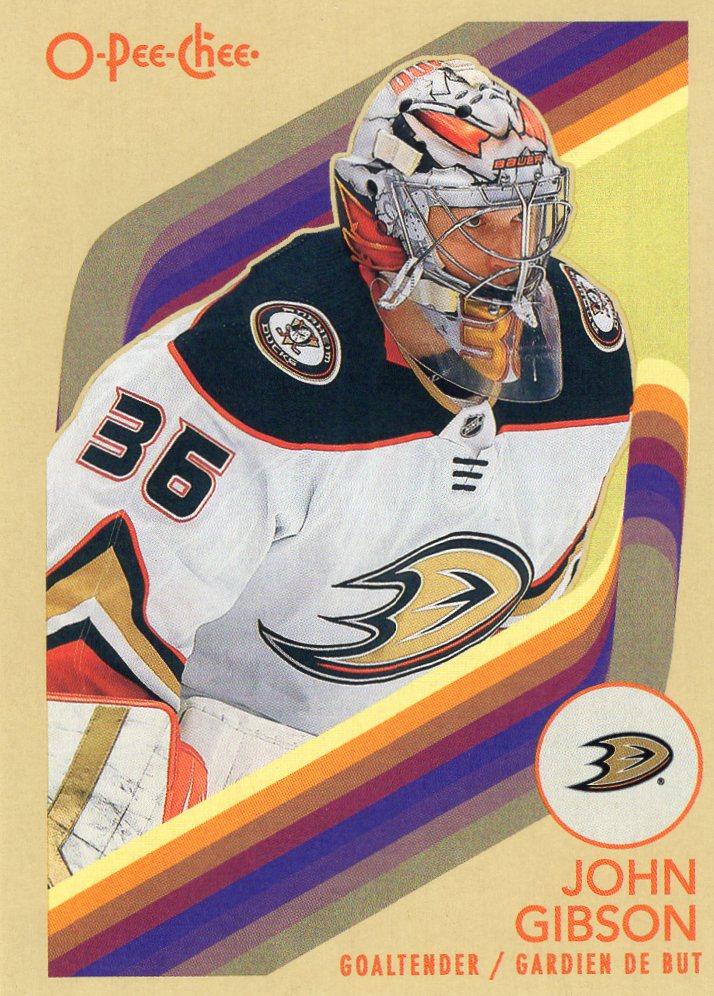 John Gibson #43 Anaheim Ducks | 2023-24 O-Pee-Chee Retro