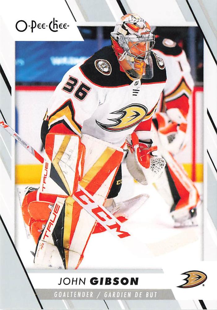 John Gibson #43 Anaheim Ducks | 2023-24 O-Pee-Chee Hockey