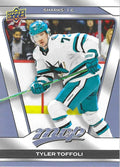 Tyler Toffoli #43 San Jose Sharks | 2025-26 Upper Deck MVP