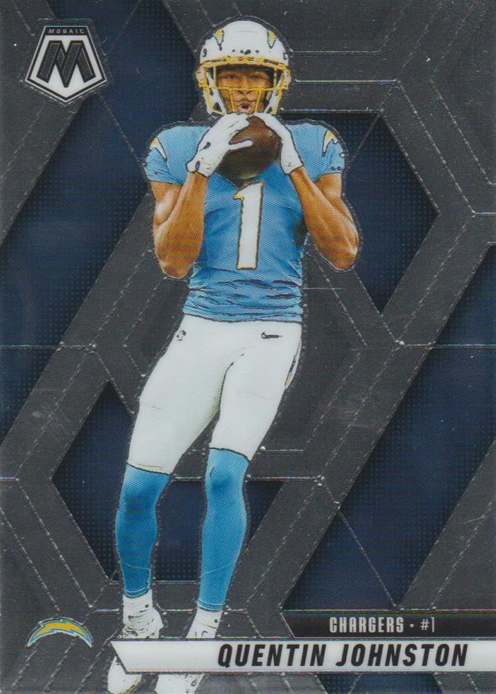 Quentin Johnston #43 Los Angeles Chargers | 2025 Panini Mosaic | NFL Football