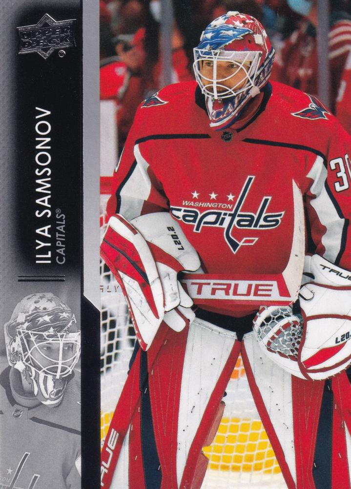 Ilya Samsonov #440 Washington Capitals | 2021-22 Upper Deck