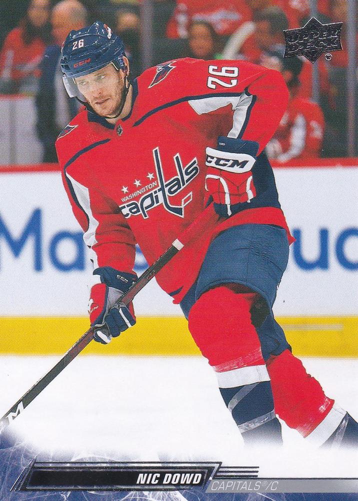 Nic Dowd #440 Washington Capitals | 2022-23 Upper Deck