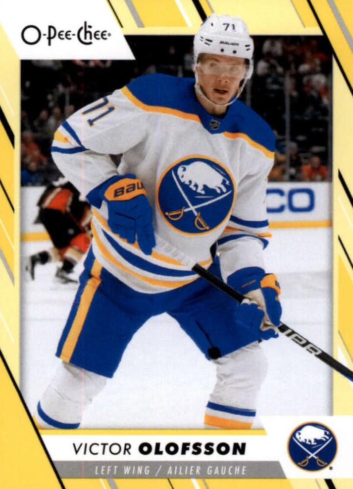 Victor Olofsson #440 Buffalo Sabres | 2023-24 O-Pee-Chee Yellow Border