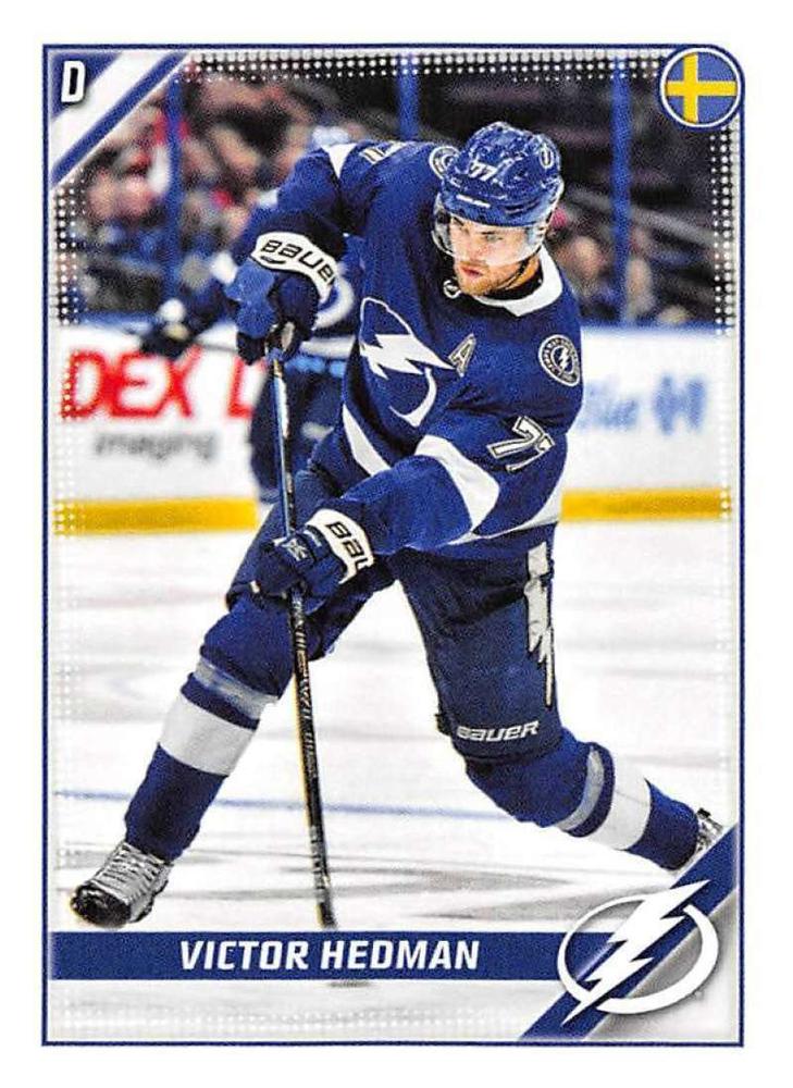 Victor Hedman #441 Tampa Bay Lightning | 2019-20 Topps NHL Sticker Collection
