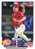 Louie Varland #441 Minnesota Twins | 2023 Topps