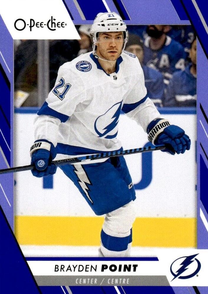 Brayden Point #441 Tampa Bay Lightning | 2023-24 O-Pee-Chee Blue Border