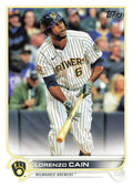 Lorenzo Cain #442 Milwaukee Brewers | 2022 Topps
