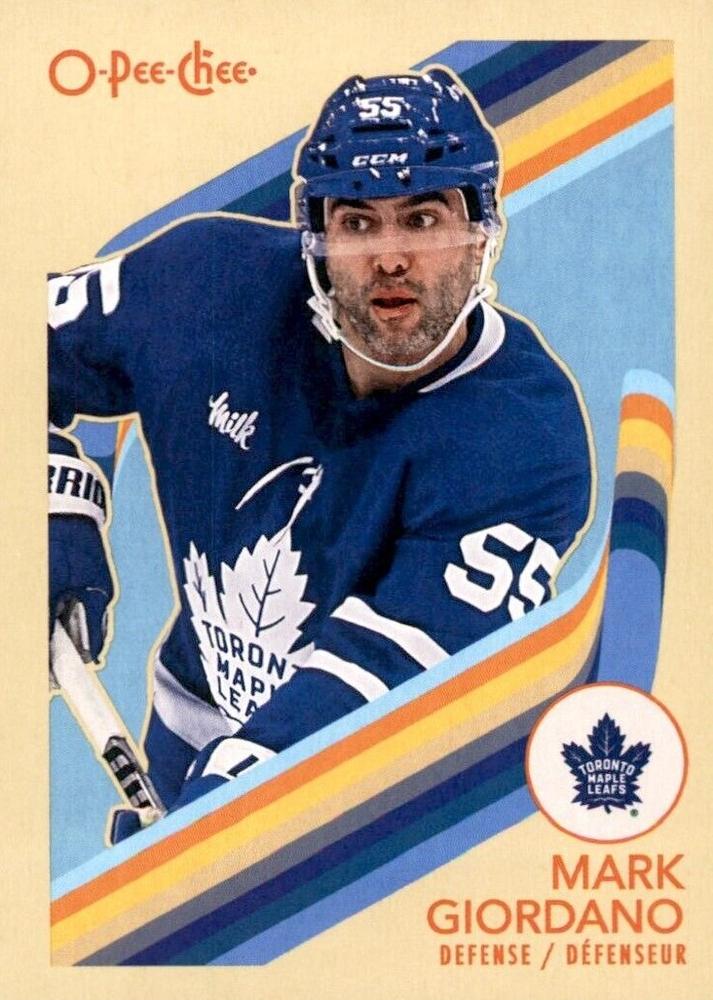 Mark Giordano #442 Toronto Maple Leafs | 2023-24 O-Pee-Chee Retro