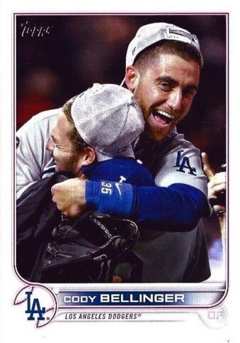 Cody Bellinger #443 Los Angeles Dodgers (Celebrating) | 2022 Topps