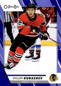 Philipp Kurashev #443 Chicago Blackhawks | 2023-24 O-Pee-Chee Blue Border