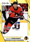 Philipp Kurashev #443 Chicago Blackhawks | 2023-24 O-Pee-Chee Yellow Border