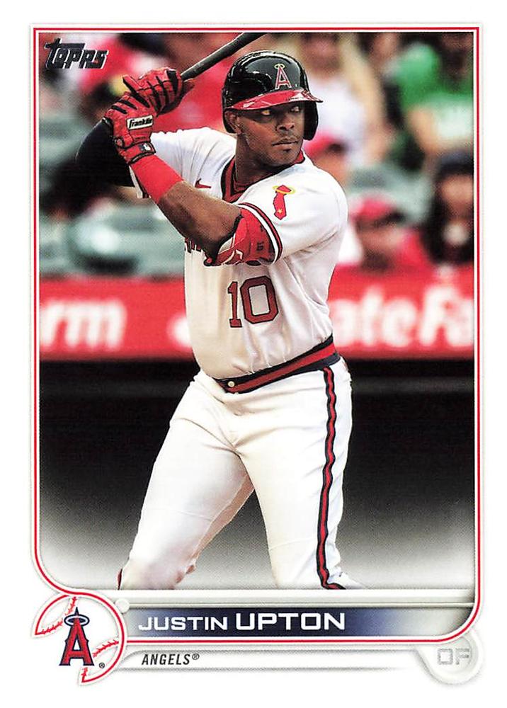 Justin Upton #444 Los Angeles Angels | 2022 Topps