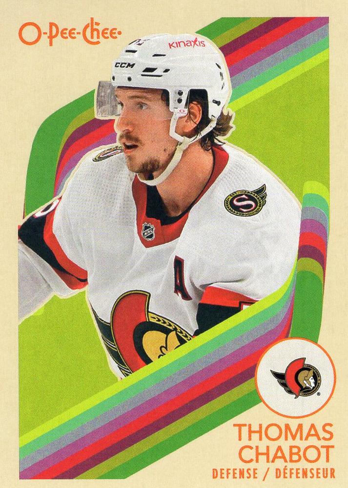 Thomas Chabot #444 Ottawa Senators | 2023-24 O-Pee-Chee Retro
