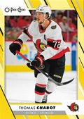Thomas Chabot #444 Ottawa Senators | 2023-24 O-Pee-Chee Yellow Border