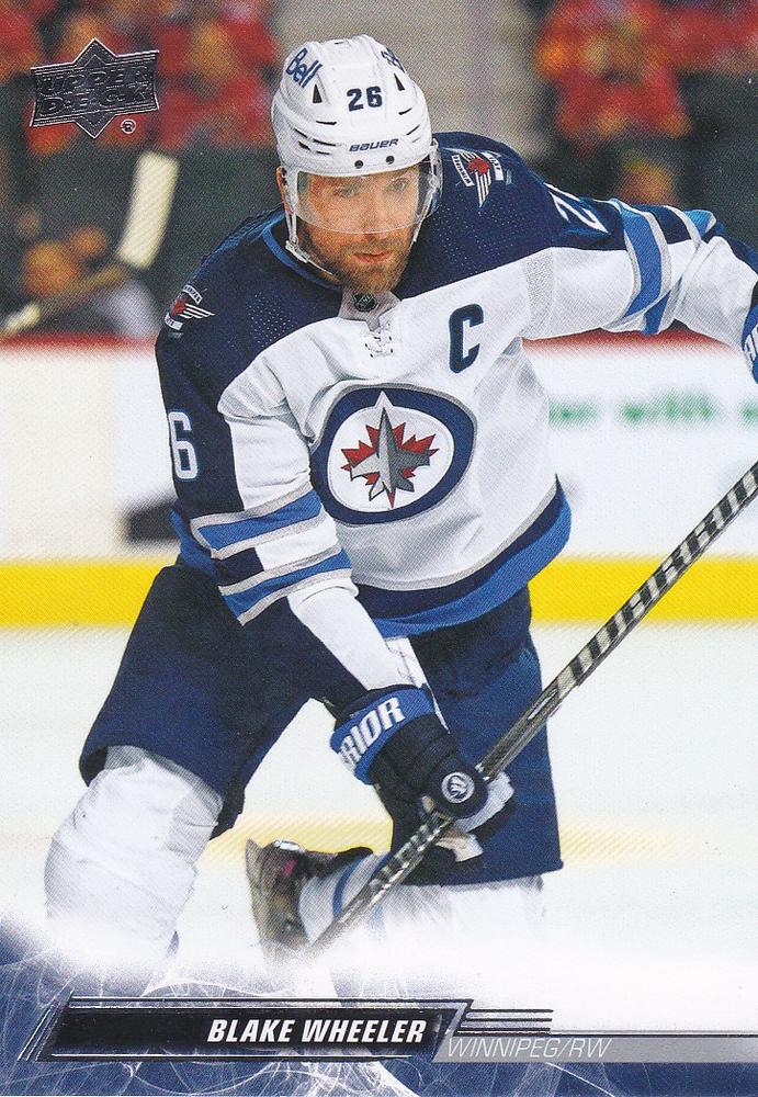 Blake Wheeler #445 Winnipeg Jets | 2022-23 Upper Deck
