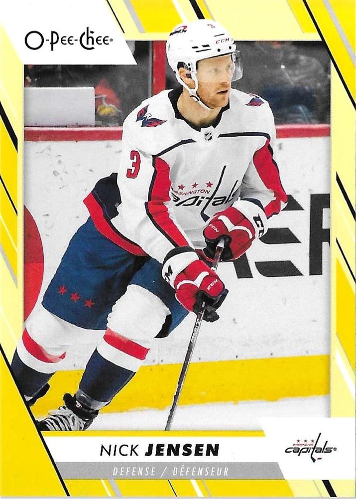 Nick Jensen #445 Washington Capitals | 2023-24 O-Pee-Chee Yellow Border