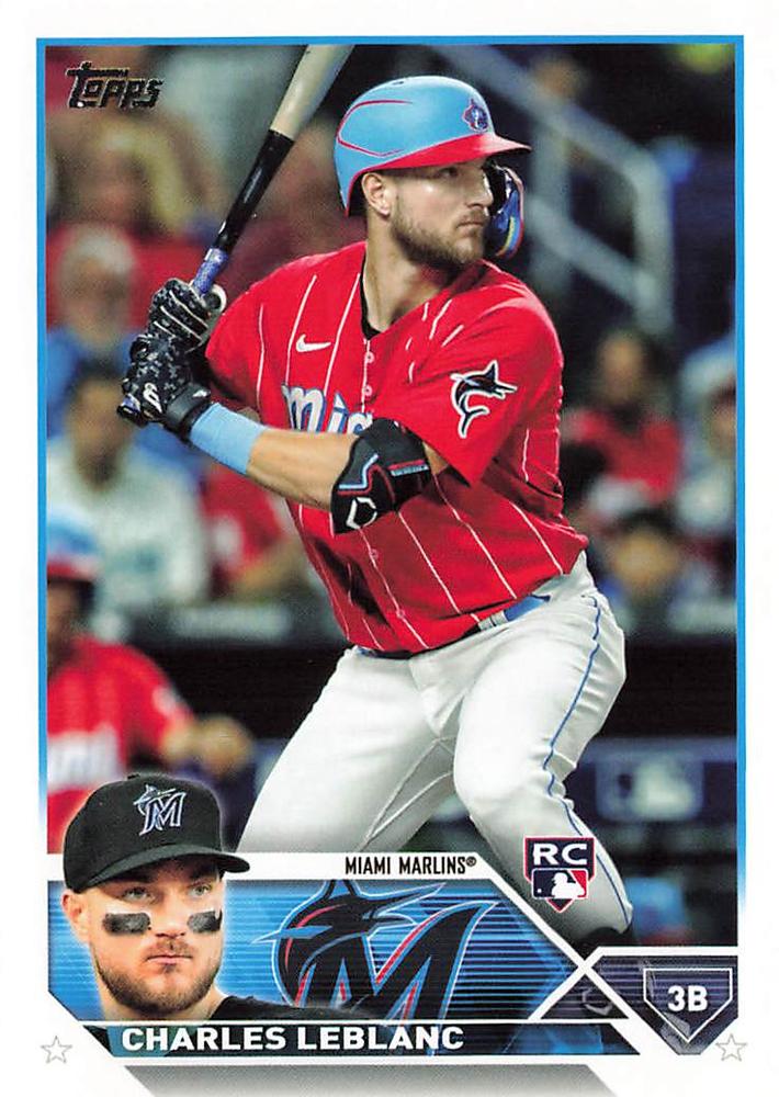 Charles Leblanc #446 Miami Marlins | 2023 Topps