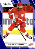 Jordan Oesterle #447 Detroit Red Wings | 2023-24 O-Pee-Chee Blue Border