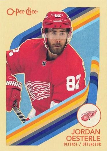 Jordan Oesterle #447 Detroit Red Wings | 2023-24 O-Pee-Chee Retro