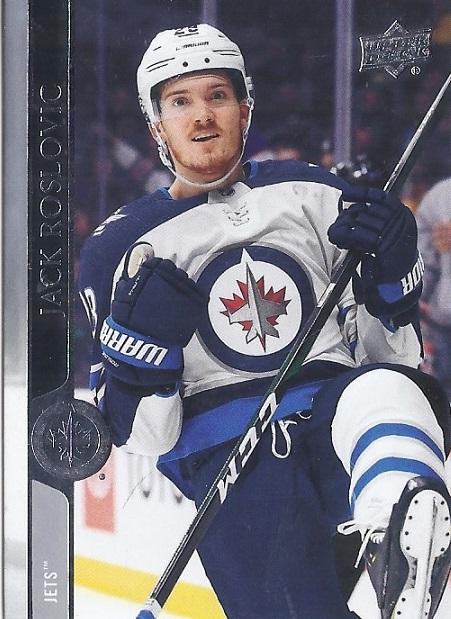 Jack Roslovic #448 Winnipeg Jets | 2020-21 Upper Deck