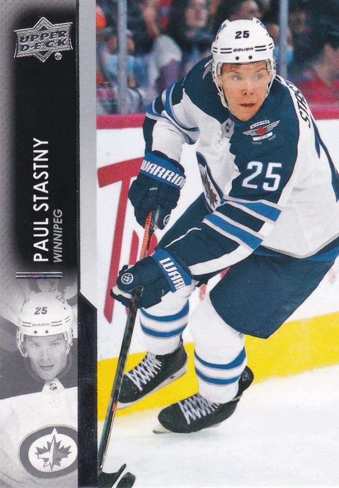 Paul Stastny #448 Winnipeg Jets | 2021-22 Upper Deck