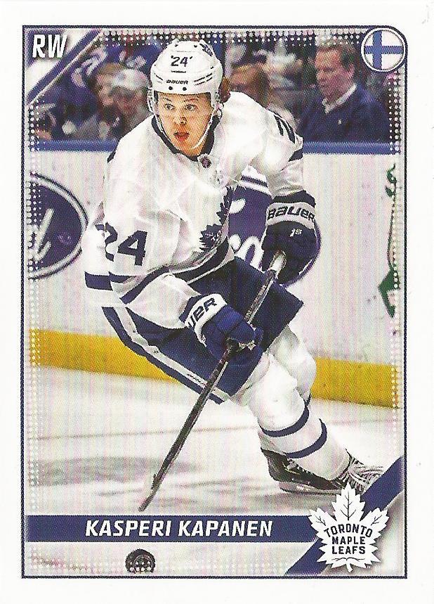 Kasperi Kapanen #449 Toronto Maple Leafs | 2019-20 Topps NHL Sticker Collection