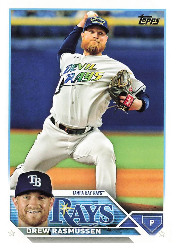 Drew Rasmussen #449 Tampa Bay Rays | 2023 Topps