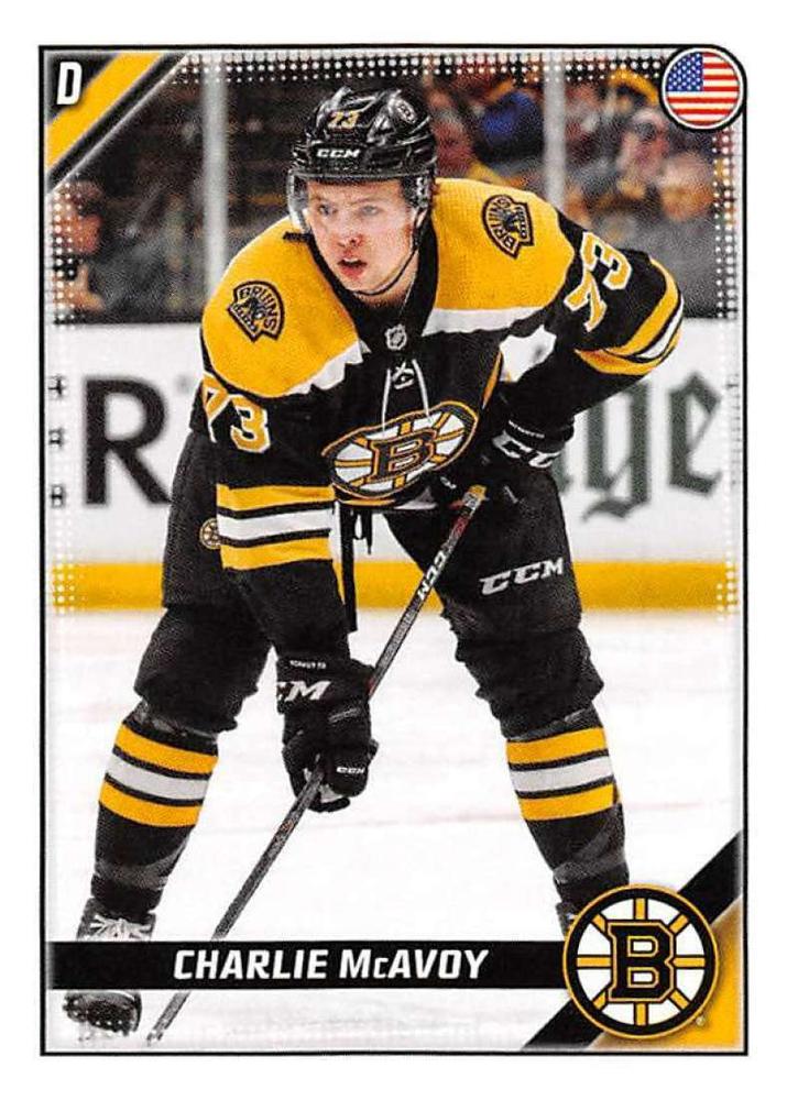 Charlie McAvoy #44 Boston Bruins | 2019-20 Topps NHL Sticker Collection